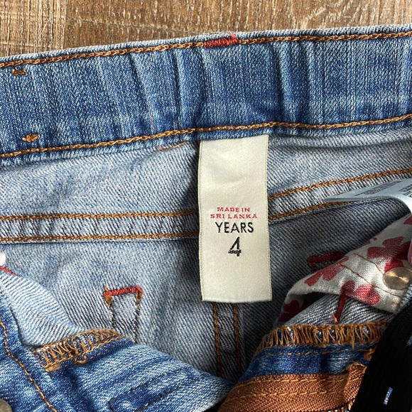 Lucky Brand Dungaree jeans with embroidered pocket - Picture 7 of 9